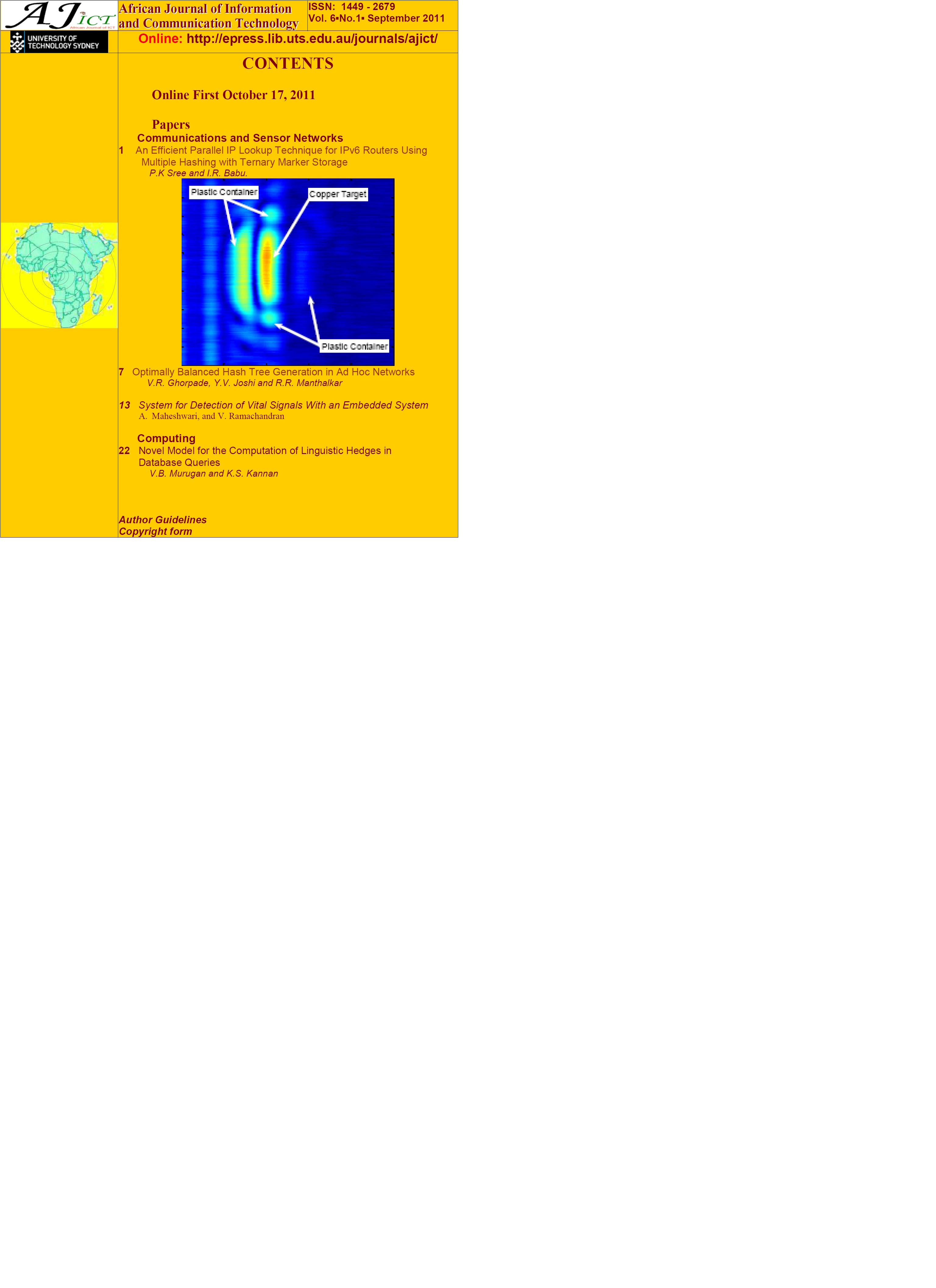 Cover Page